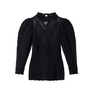 ISABEL MARANT Casual Crew Neck Knit T-Shirt Women BLACK T-Shirts & Tops